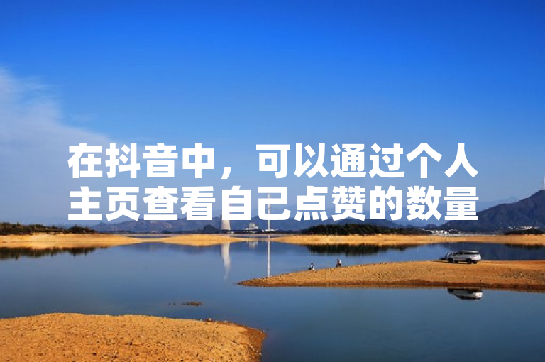 在抖音中，可以通过个人主页查看自己点赞的数量。
