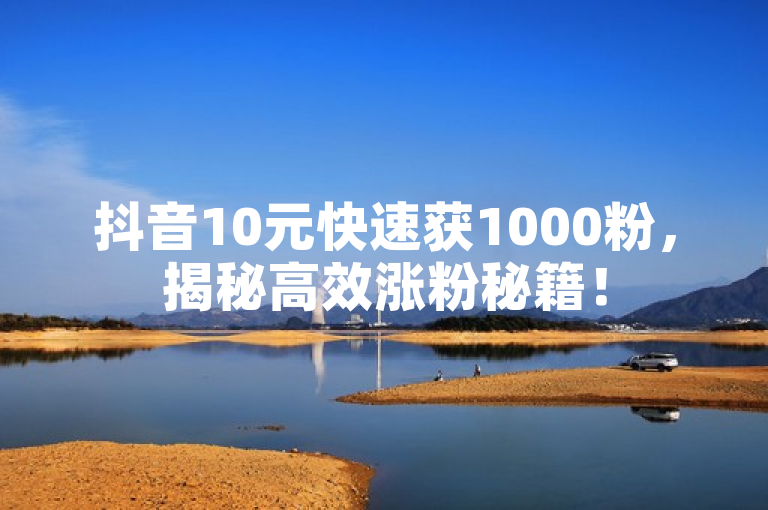 抖音10元快速获1000粉，揭秘高效涨粉秘籍！