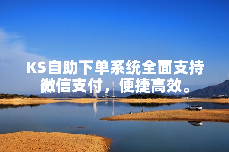 KS自助下单系统全面支持微信支付，便捷高效。