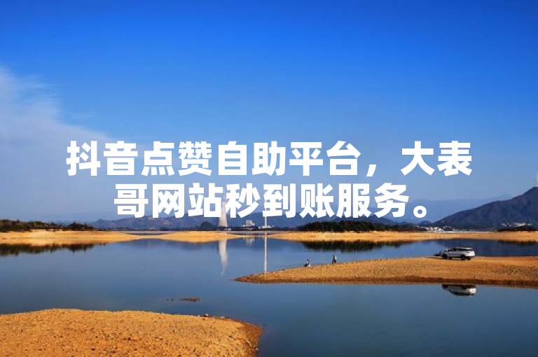 抖音点赞自助平台，大表哥网站秒到账服务。