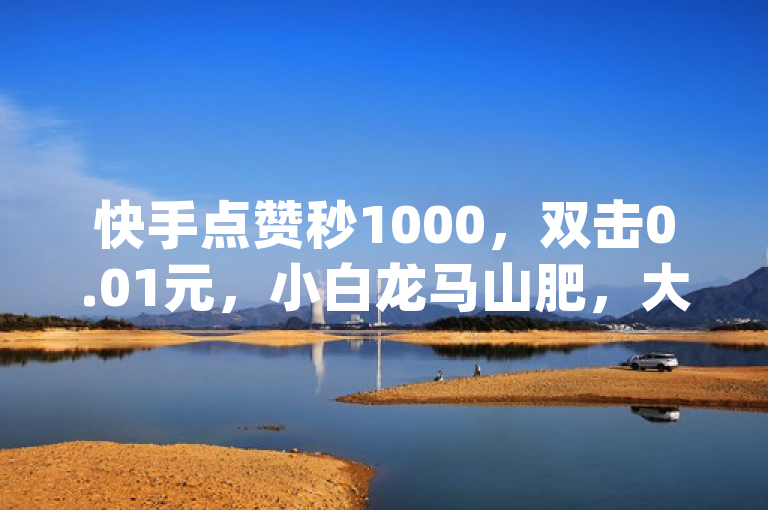 快手点赞秒1000，双击0.01元，小白龙马山肥，大地房产装修 - Dy粉丝。