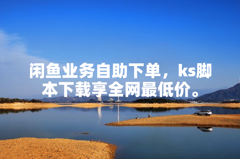 闲鱼业务自助下单，ks脚本下载享全网最低价。