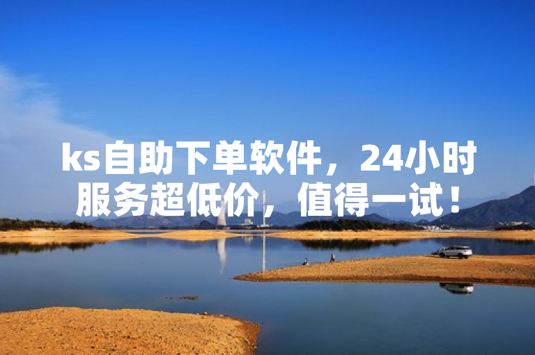 ks自助下单软件，24小时服务超低价，值得一试！