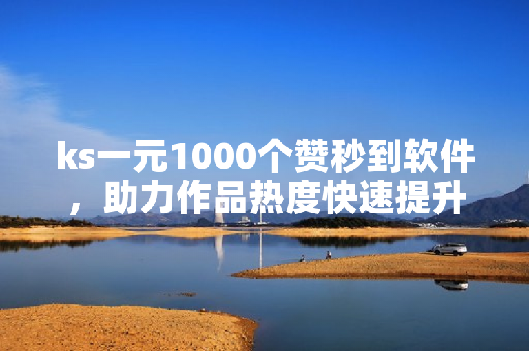 ks一元1000个赞秒到软件，助力作品热度快速提升！