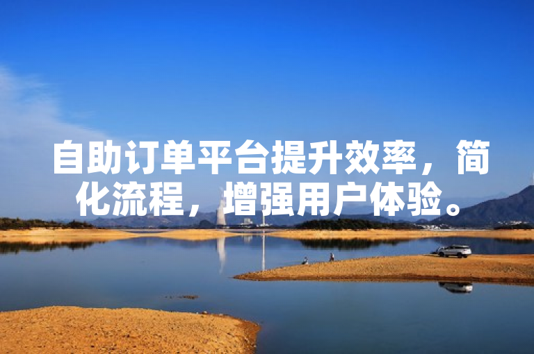 自助订单平台提升效率，简化流程，增强用户体验。