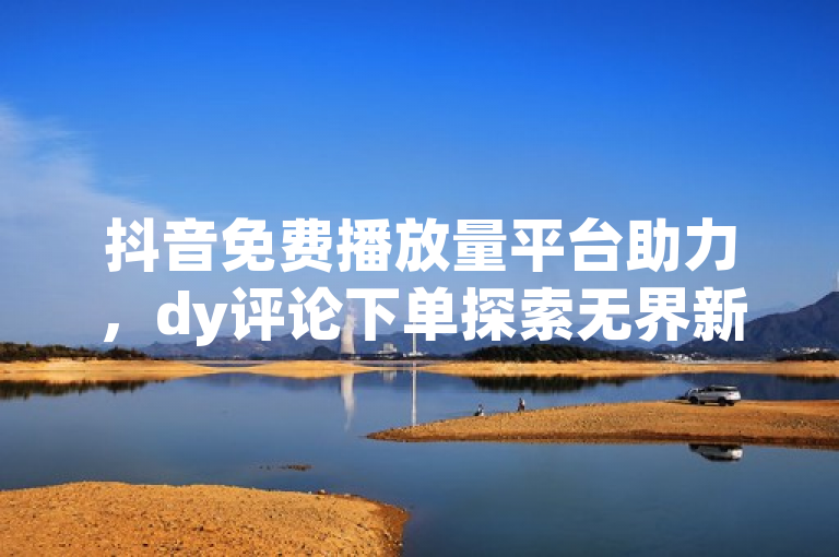 抖音免费播放量平台助力，dy评论下单探索无界新可能。