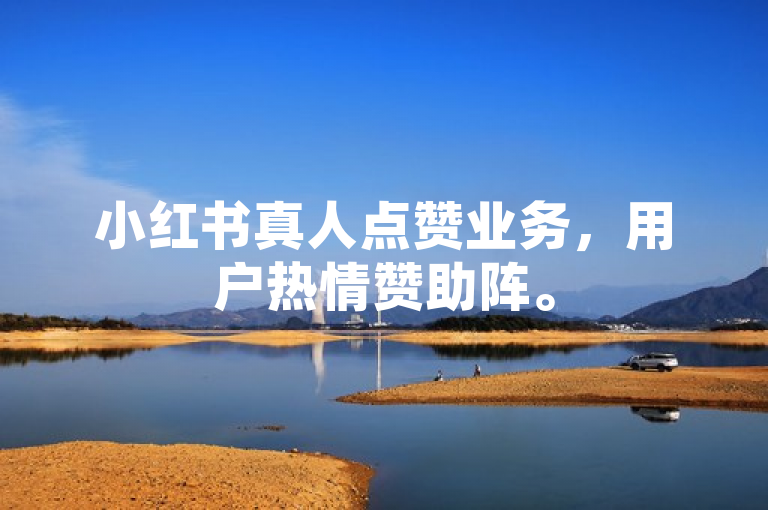 小红书真人点赞业务，用户热情赞助阵。