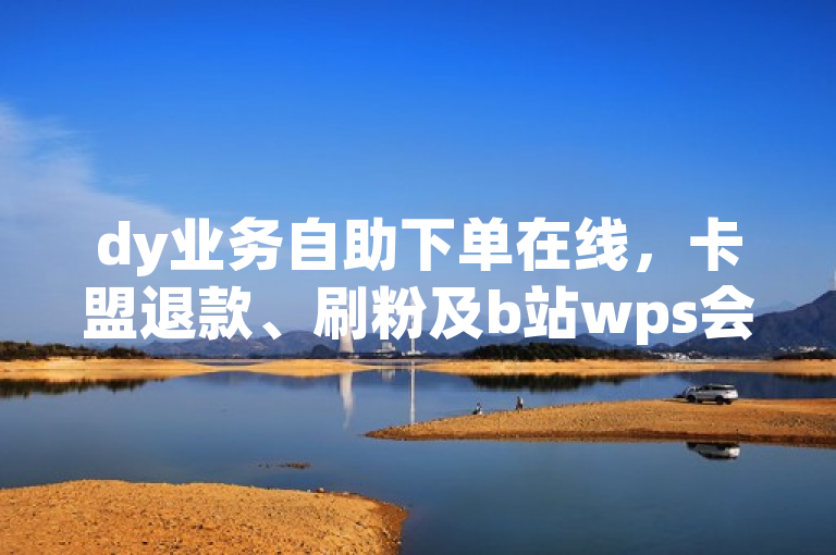 dy业务自助下单在线，卡盟退款、刷粉及b站wps会员问题引关注。