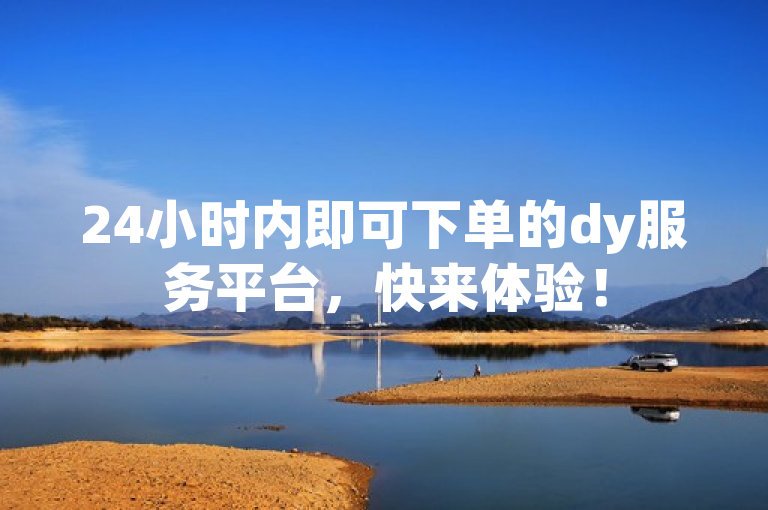 24小时内即可下单的dy服务平台，快来体验！