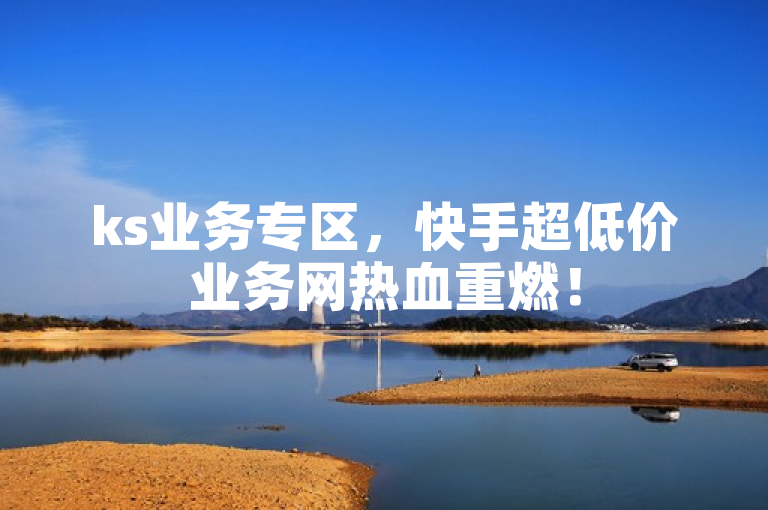 ks业务专区，快手超低价业务网热血重燃！