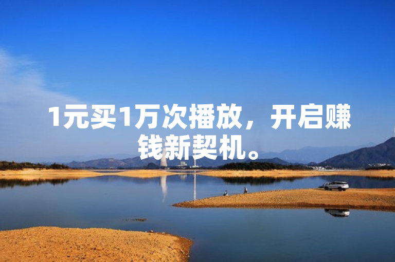 1元买1万次播放，开启赚钱新契机。