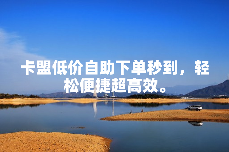 卡盟低价自助下单秒到，轻松便捷超高效。