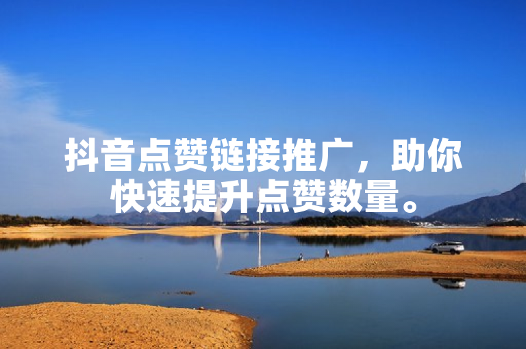 抖音点赞链接推广，助你快速提升点赞数量。