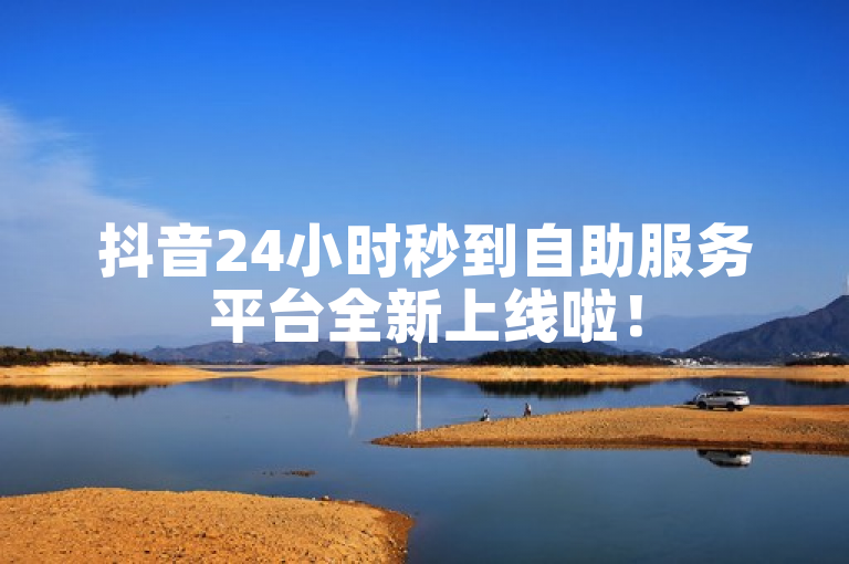 抖音24小时秒到自助服务平台全新上线啦！
