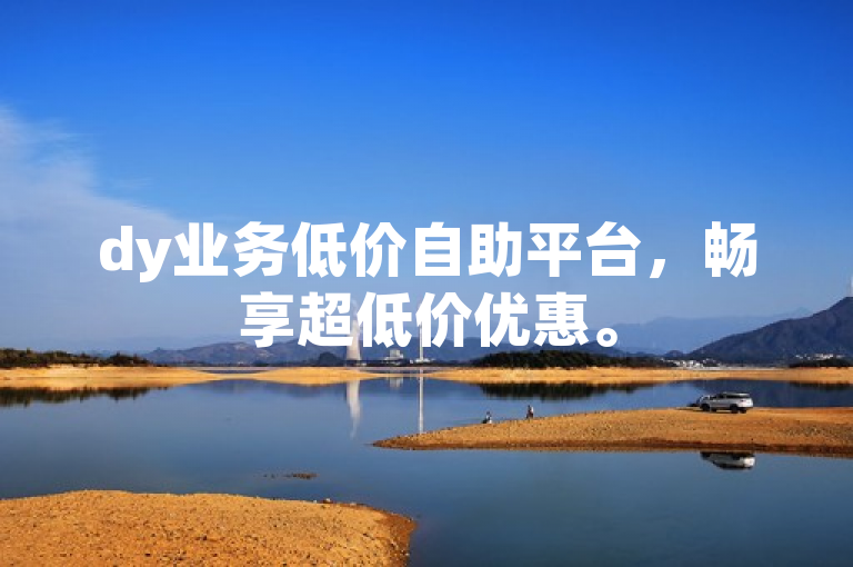 dy业务低价自助平台，畅享超低价优惠。