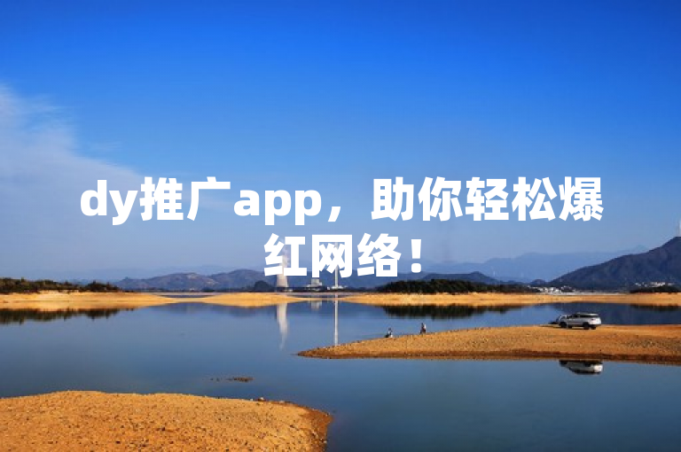 dy推广app，助你轻松爆红网络！