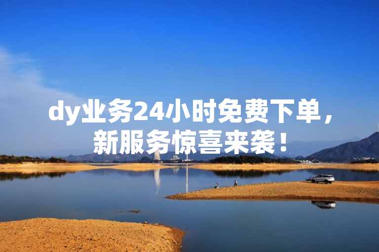 dy业务24小时免费下单，新服务惊喜来袭！