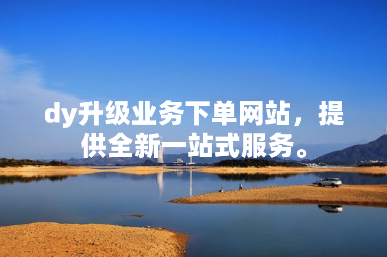 dy升级业务下单网站，提供全新一站式服务。