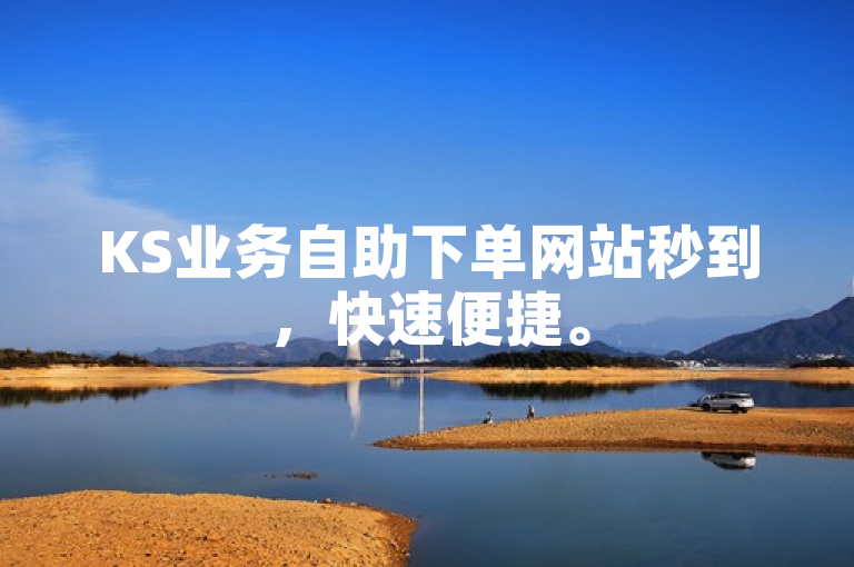 KS业务自助下单网站秒到，快速便捷。