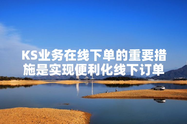 KS业务在线下单的重要措施是实现便利化线下订单功能，新人必备！