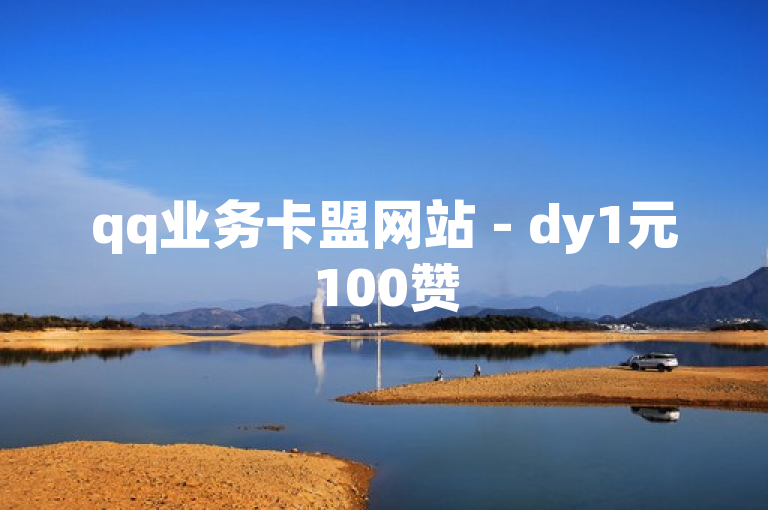 qq业务卡盟网站 - dy1元100赞
