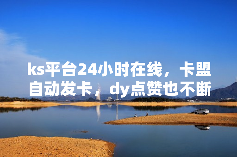 ks平台24小时在线，卡盟自动发卡，dy点赞也不断！
