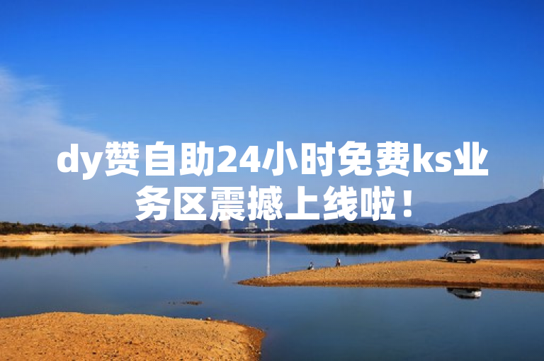 dy赞自助24小时免费ks业务区震撼上线啦！