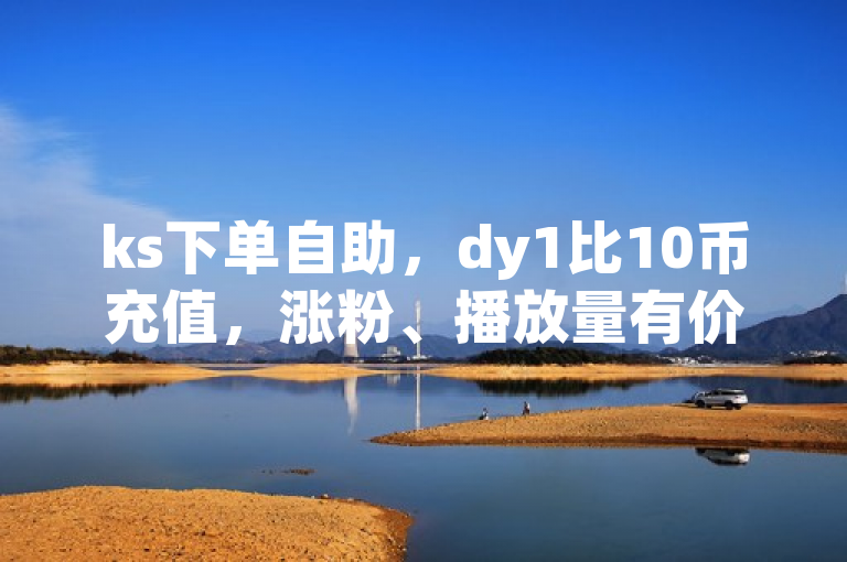 ks下单自助，dy1比10币充值，涨粉、播放量有价。