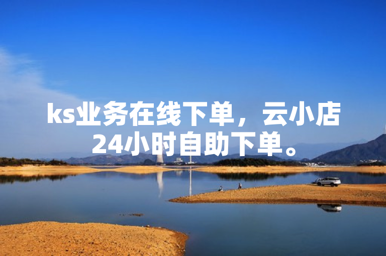 ks业务在线下单，云小店24小时自助下单。