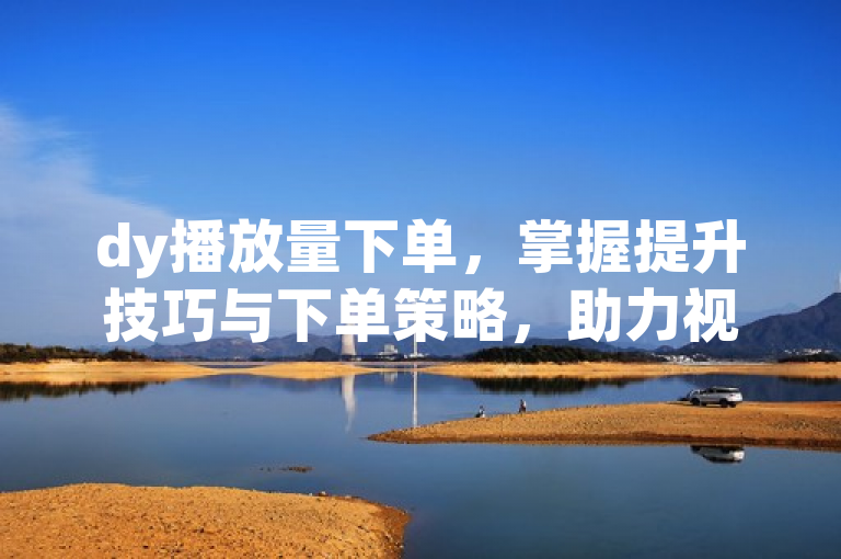 dy播放量下单，掌握提升技巧与下单策略，助力视频曝光！