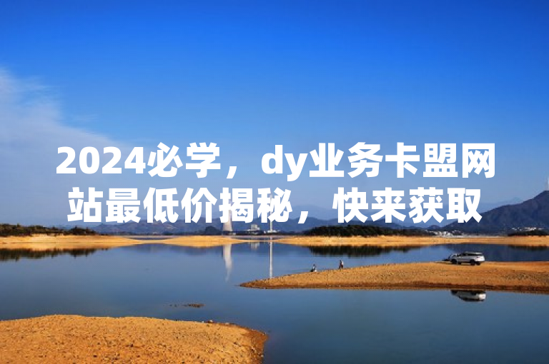 2024必学，dy业务卡盟网站最低价揭秘，快来获取最优交易！