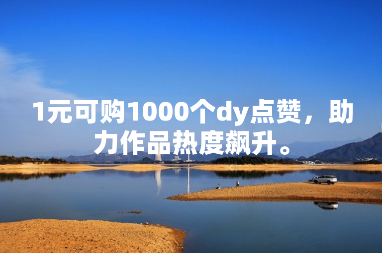 1元可购1000个dy点赞，助力作品热度飙升。