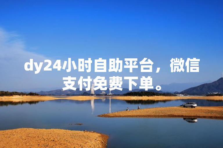 dy24小时自助平台，微信支付免费下单。