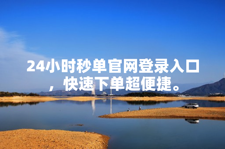24小时秒单官网登录入口，快速下单超便捷。
