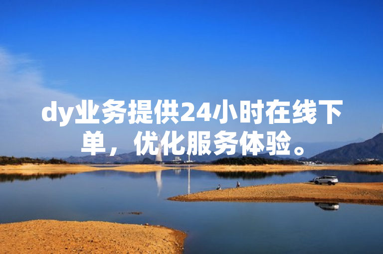 dy业务提供24小时在线下单，优化服务体验。