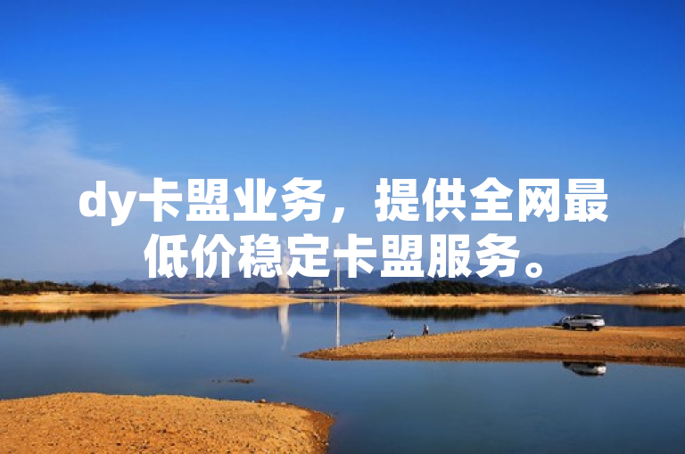 dy卡盟业务，提供全网最低价稳定卡盟服务。