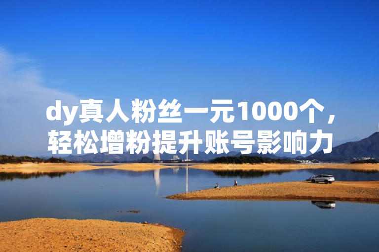 dy真人粉丝一元1000个，轻松增粉提升账号影响力。