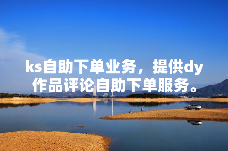ks自助下单业务，提供dy作品评论自助下单服务。