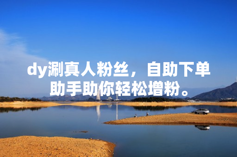 dy涮真人粉丝，自助下单助手助你轻松增粉。