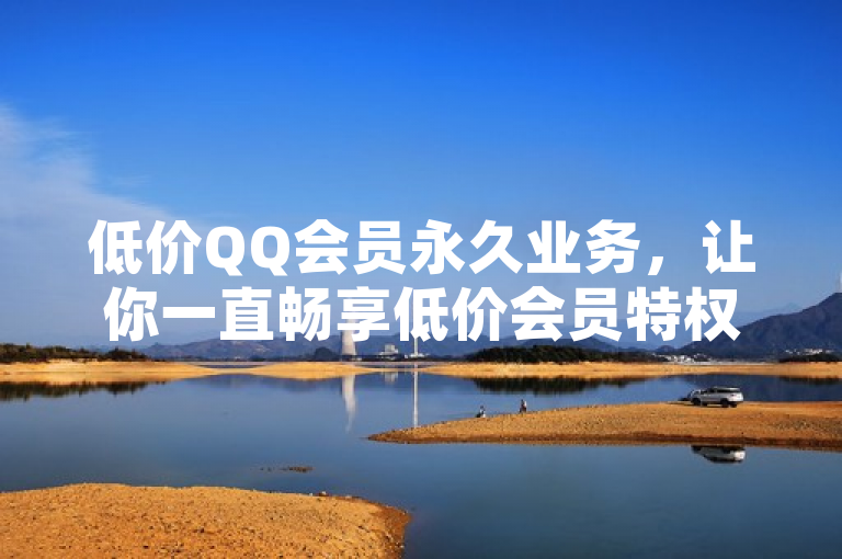 低价QQ会员永久业务，让你一直畅享低价会员特权。