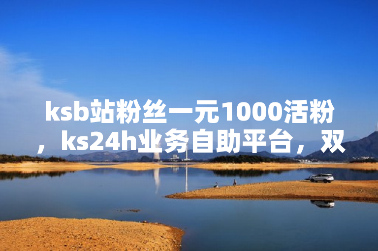 ksb站粉丝一元1000活粉，ks24h业务自助平台，双击点赞用途揭秘。