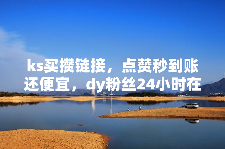 ks买攒链接，点赞秒到账还便宜，dy粉丝24小时在线且有播放量软件。