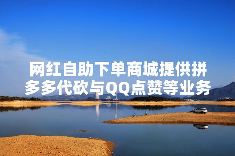网红自助下单商城提供拼多多代砍与QQ点赞等业务。